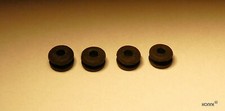 Bedplate Grommets Black Rubber
