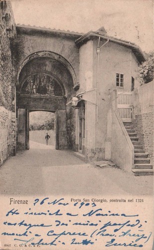 Firenze porta giorgio - firenze, f