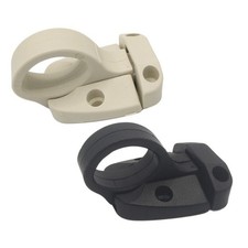 Cricchetto in nylon universale per finestre e finestroni Nero/Avorio