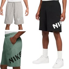 Pantaloncini Nike Uomo Club French Terry Cotone Pantaloncini Palestra Relaxed Fit Bermuda Estivi