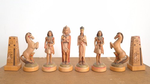 Anri nefertiti chess set with - nefertiti,