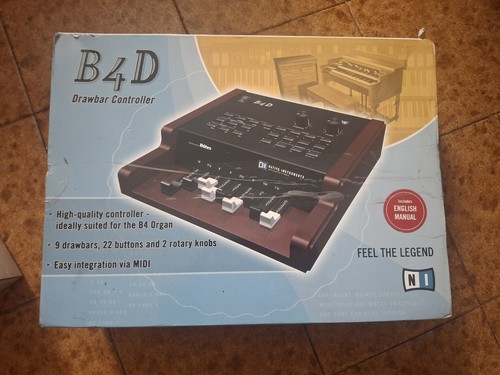 Native instruments b4d - instruments, drawbar