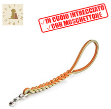 GUINZAGLIO in Cuoio Naturale