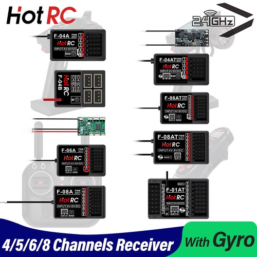 Hotrc 6ch 8ch ricevitore - 4/6ch, rc