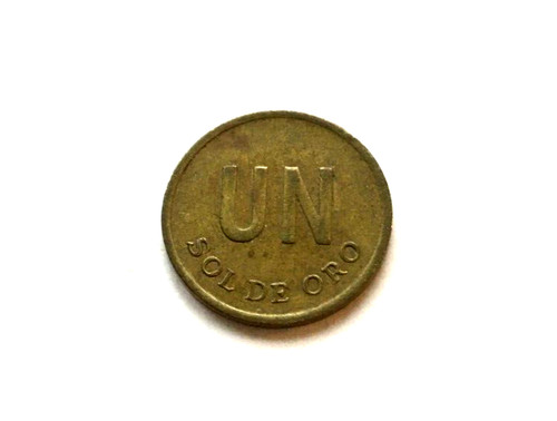 Perù sol oro - 1, moneta