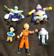 VINTAGE DRAGON BALL Z FIGURE LOTTO - STOCK  5 PERSONAGGI  89 E 96 B.S. S.T.A