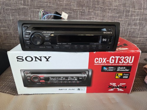Sony cdx gt33u - sony, autoradio