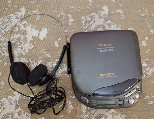 Lettore portatile aiwa - cd,