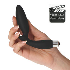 Vibratore anale per uomo stimolatore prostata vibrante in silicone prostatico