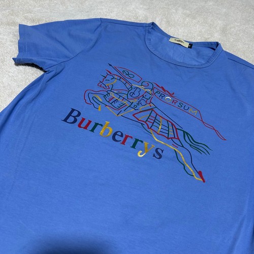 Burberry shirt uomo blu - m,