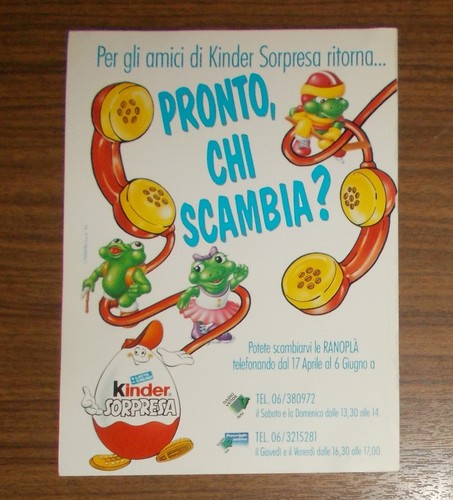 Rara pubblicità ferrero - rara,