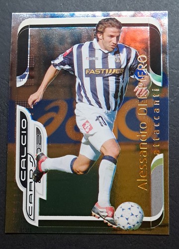 Card panini 2002 del piero - del,