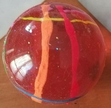 Pallina in gomma Magica Rimbalzante Colorata - Vintage 4.2 cm