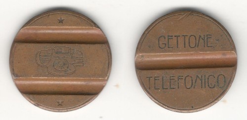 Gettone telefonico stelline - gettone,