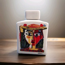 BOTTIGLIA CERAMICA PICASSO TOGNANA BY MMI ALTEZZA 13 CM PERFETTA