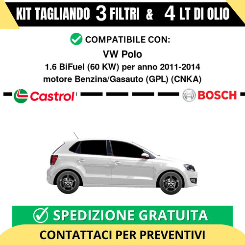Tagliando per polo 6 - per, 1.6