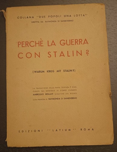 Perchè guerra con stalin - con, stalin?