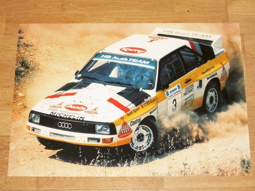 Poster audi sport - quattro,