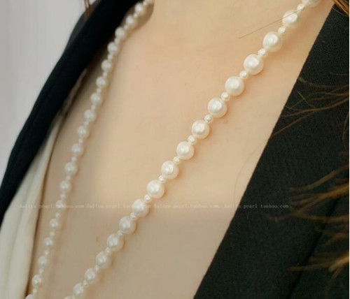 Collana perle akoya bianche - collana,