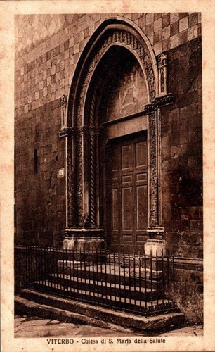 Viterbo chiesa s marta - chiesa, s.