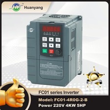 Huanyang VFD 220V 5HP 4KW