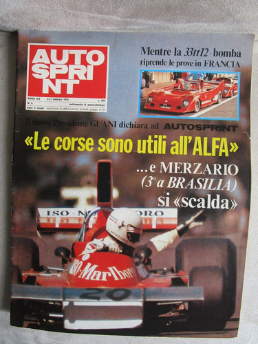Autosprint anno xiv 6 del - ,