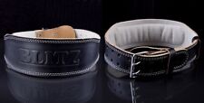 CINTURA CUOIO BODY BUILDING FITNESS BLITS PRO BOXE WEIGHT TRAINING BELT PESI