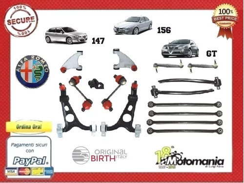 Kit bracci sospensione - 16,