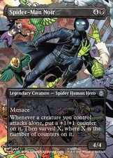 MTG SPIDER-MAN NOIR 204 FOIL EXC - SPIDER-MAN NOIR - SPM X EN - MAGIC
