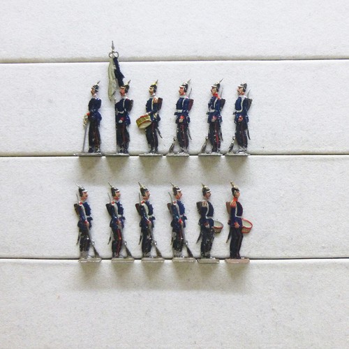 Statuine latta soldatini - 12,