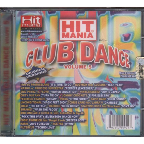 Hit mania club - cd, dance
