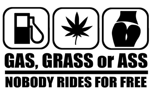 Gas grass ass - grass, or