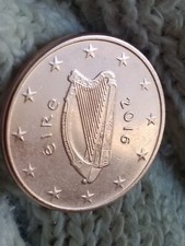 Moneta "RARA" da 5 Cent 2016 Irlanda con Tiratura limitata di soli 80.000 pezzi!
