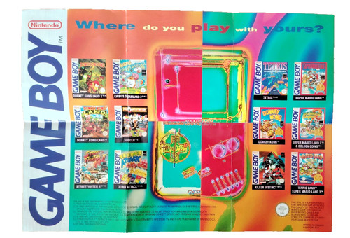 Poster nintendo game boy - poster,