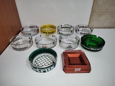 10 posacenere in vetro varie marche cointreau Beck's Lorè