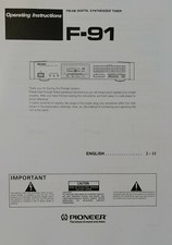 Pioneer hifi am lw - f-91,