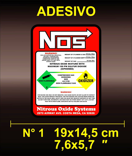 Adesivi sticker nos - adesivi,