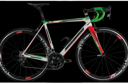 Bici corsa carbonio saccarelli - bici,