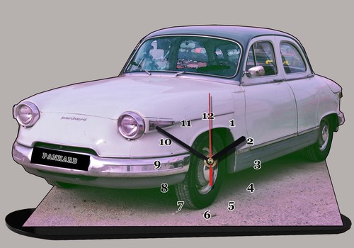 Miniatures horloge panhard - miniatures, horloge,