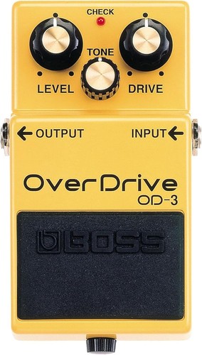 Pedale overdrive boss 3 - overdrive, od-3