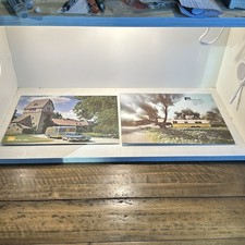 Lotto di 2 Brochure Vintage Boles Aero Camper Rimorchio Libretto Vendita Libro Catalogo