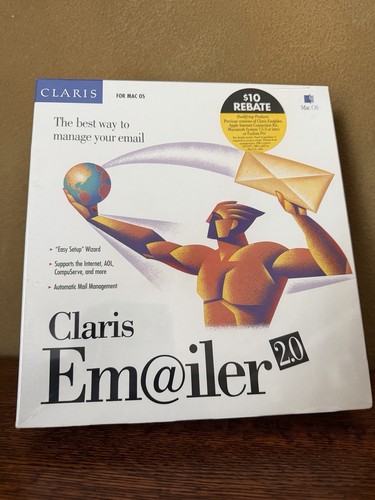 Claris emailer software cd - claris,