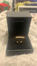 Anello Versace oro taglio