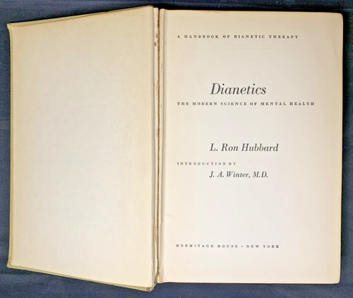 Vintage dianetics l ron - by,