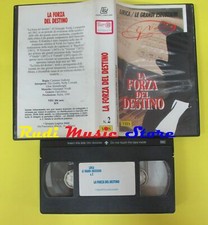 VHS LA FORZA DEL DESTINO