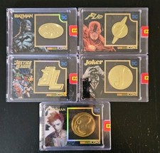 DC CARD BLACK GOLD ICONS COLLECTION 5 Cards
