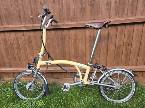 Bicicletta pieghevole brompton - bicicletta,