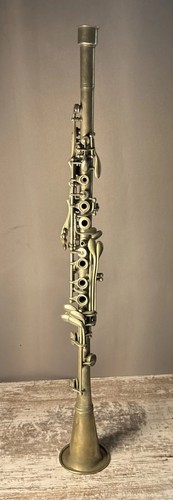 Clarinetto vintage metallo - clarinetto,
