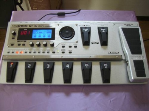 Boss processore effetti - gt-10,