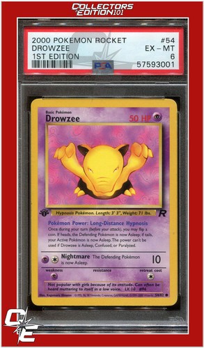 Team rocket drowzee - 54, 1°